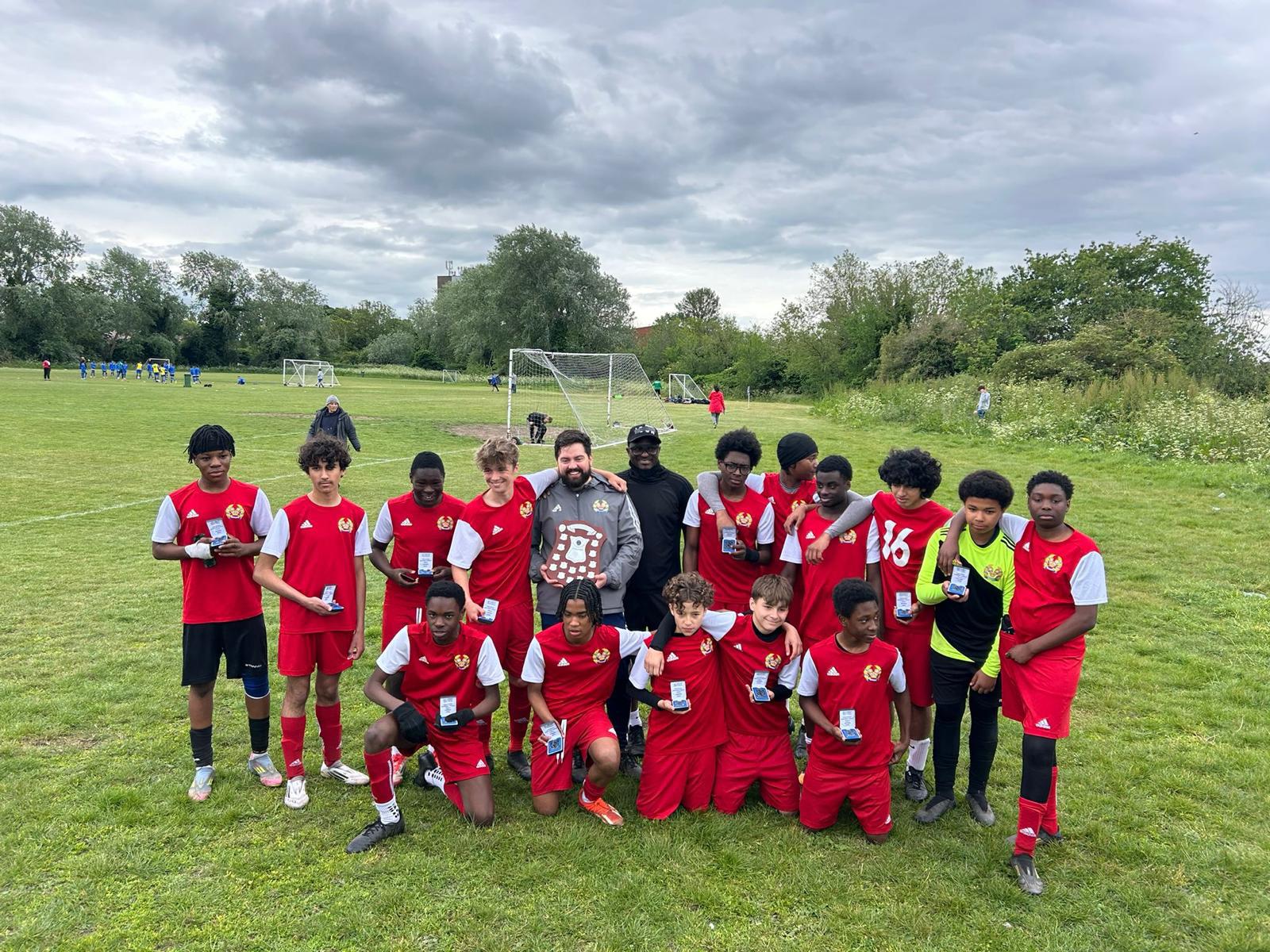 Under 8 Players Win the Shield Cup